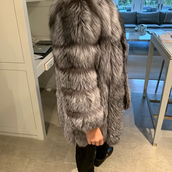 Real fox fur jacket - Picture 5 of 5